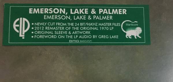Emerson, Lake &amp; Palmer – Emerson, Lake &amp; Palmer